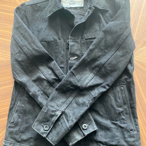 SOLD Mens Rogue Territory Denim Jacket Sz - Picture 3 of 16